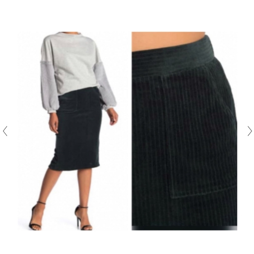 Corduroy skirt